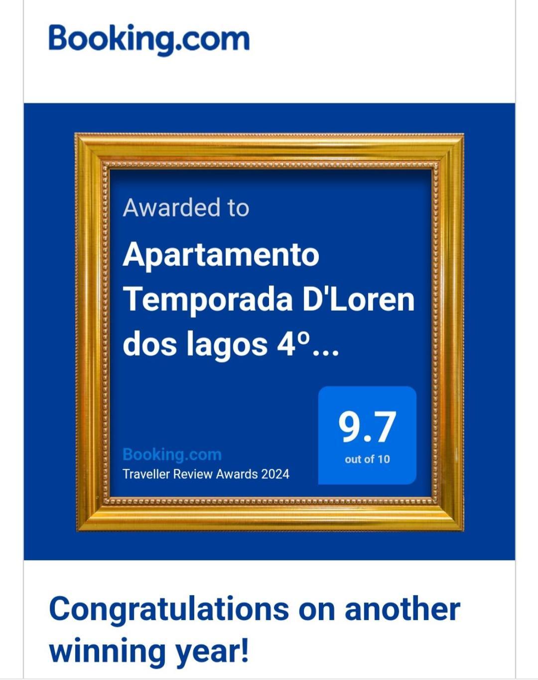 Apartamento Capitolio D'Loren Dos Lagos 4º Andar Exterior photo